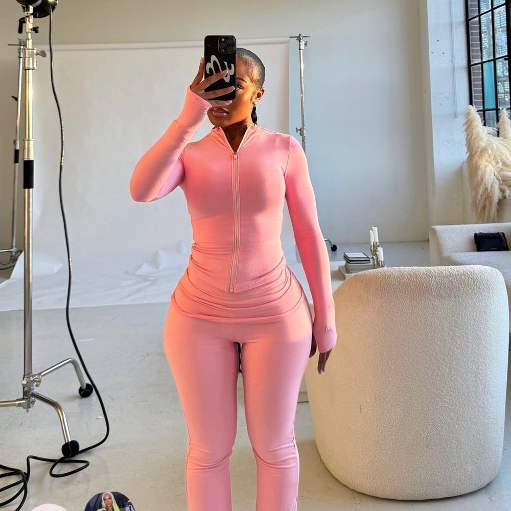 Stylish Pink Women's Leggings